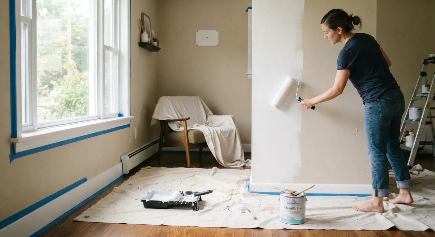 Weekend Wall Refresh: Painting a Room Without Hiring a Pro